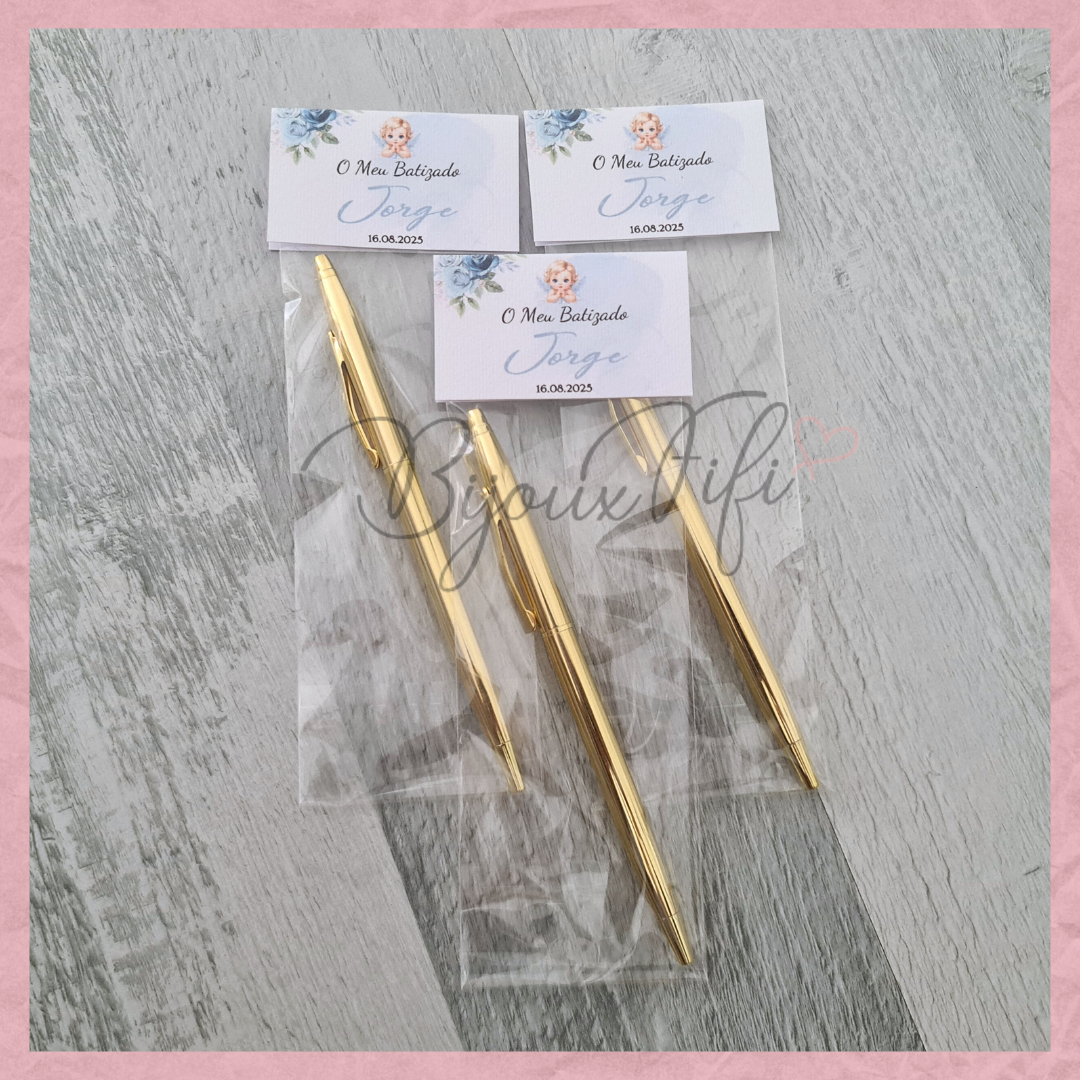 Caneta dourada "Cute Angel"