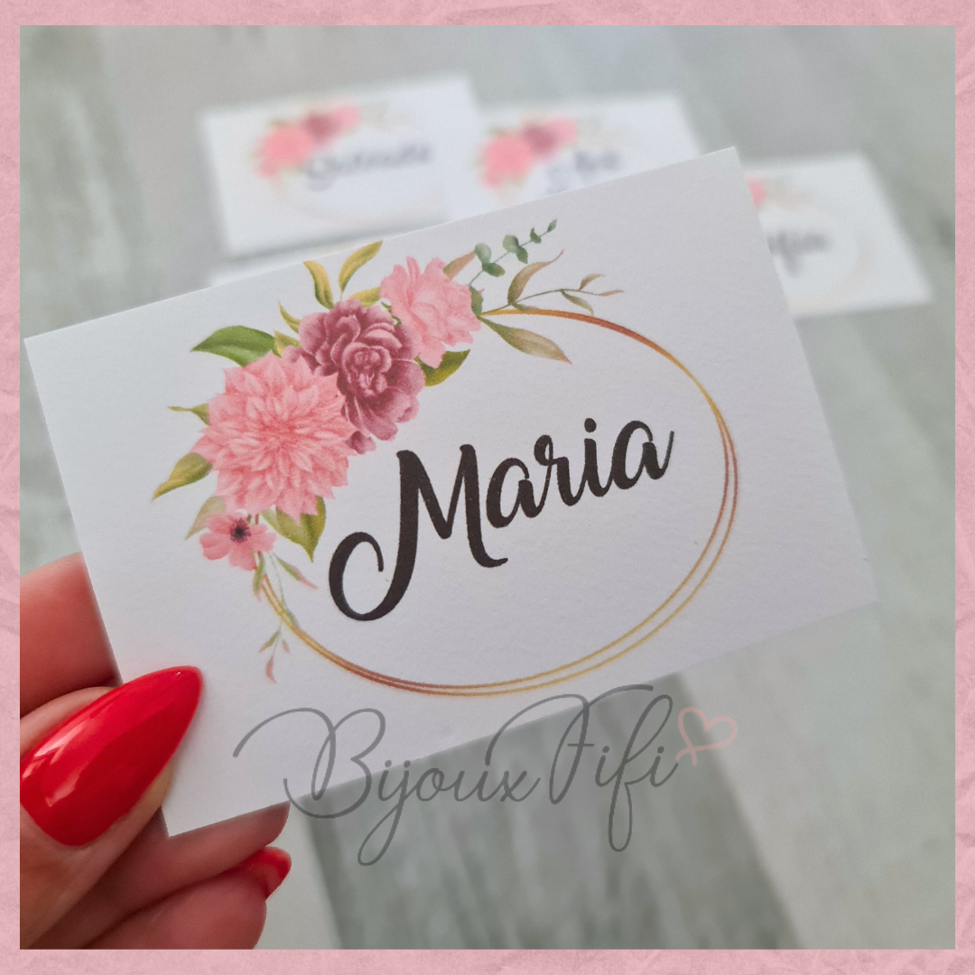 Marcador de Mesa Individual "Pink Passport"