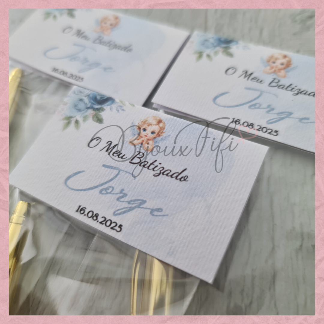 Caneta dourada "Cute Angel"