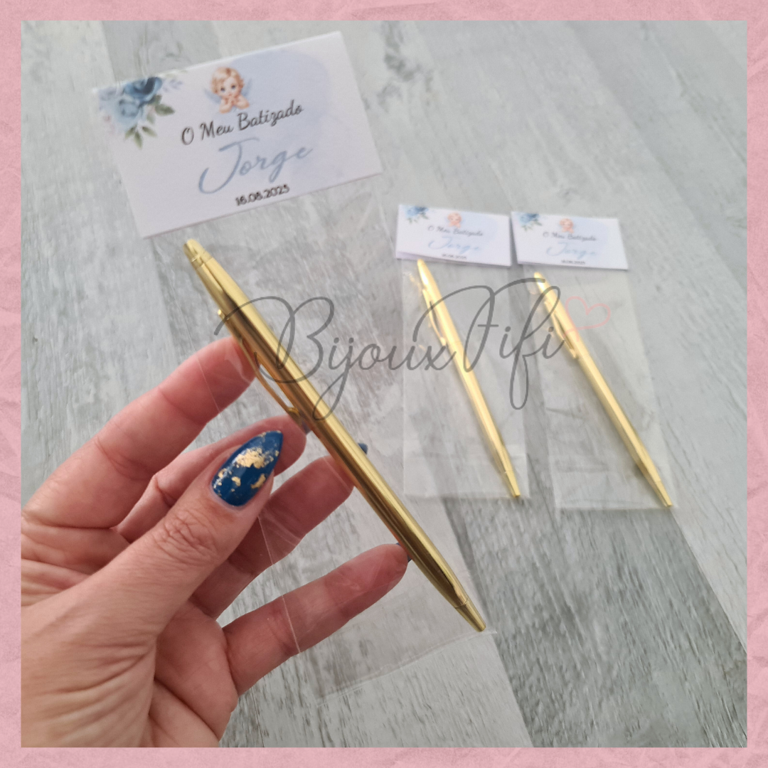 Caneta dourada "Cute Angel"