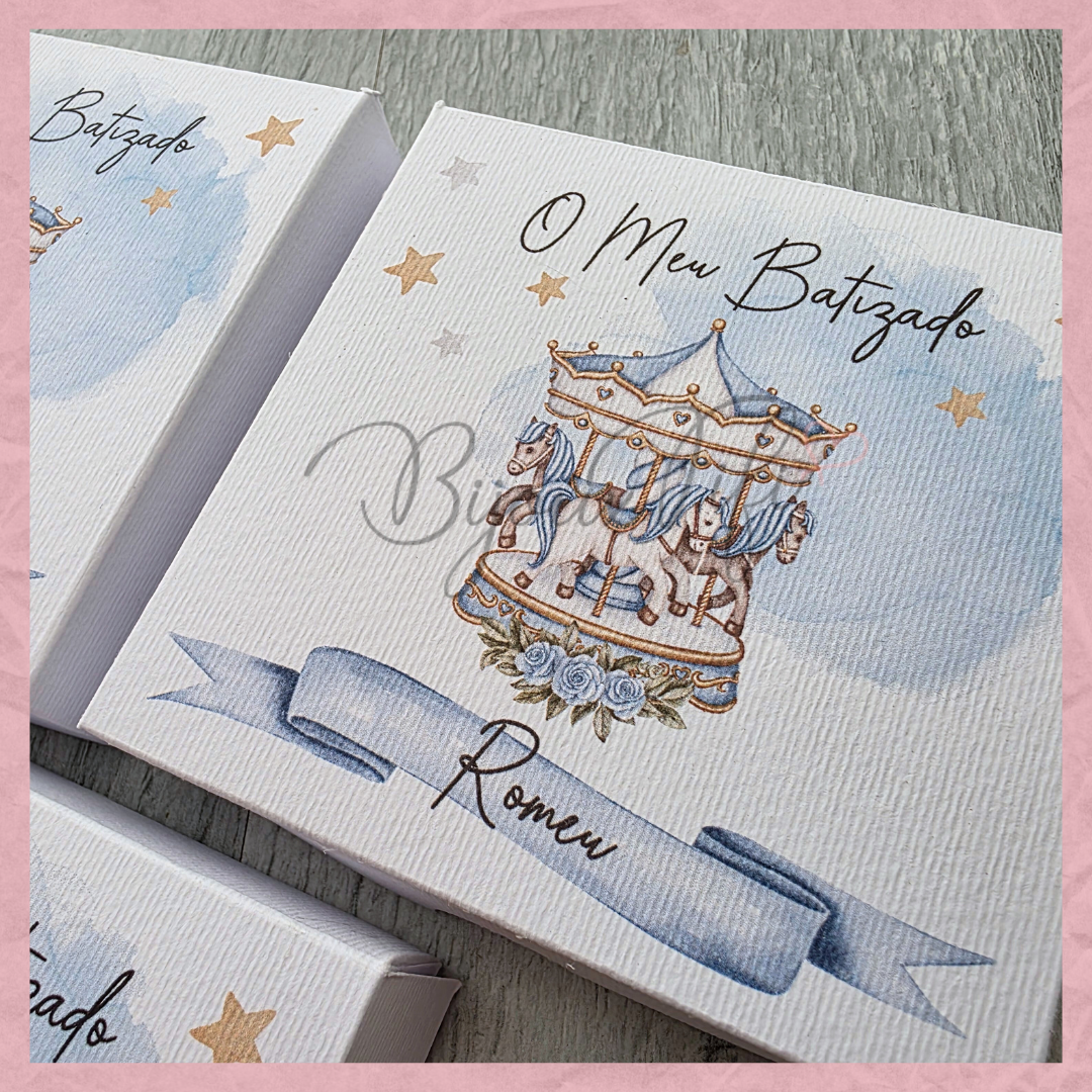 Caixa com gesso perfumado "Fun Park" Blue