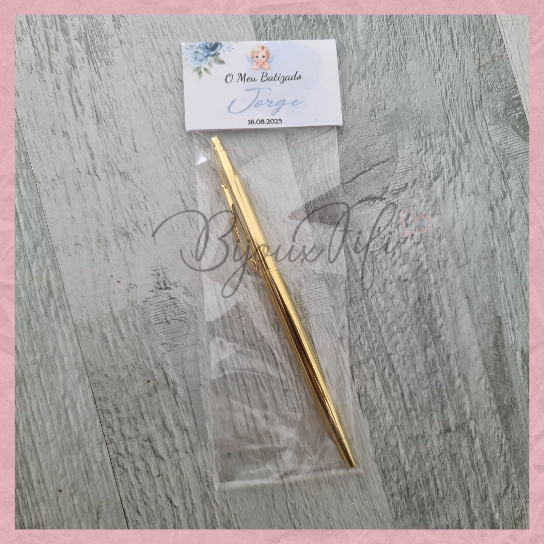 Caneta dourada "Cute Angel"