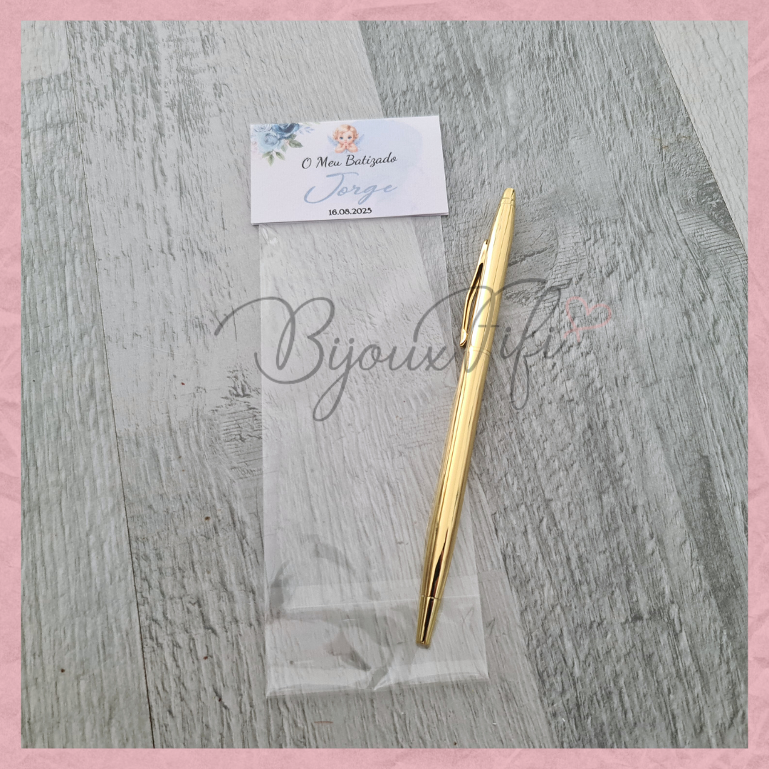 Caneta dourada "Cute Angel"
