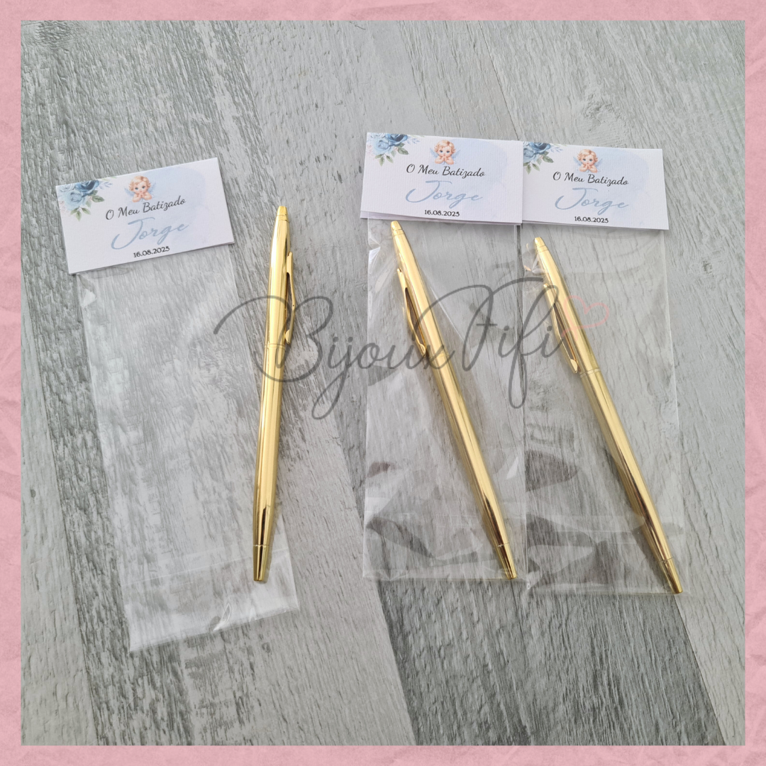 Caneta dourada "Cute Angel"
