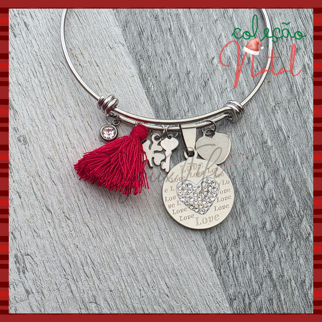 Pulseira Love Prata