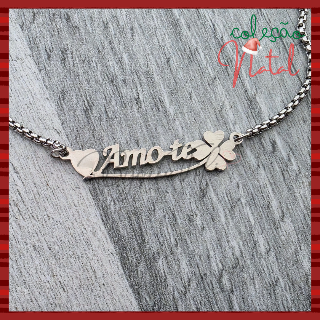 Pulseira Amo-te Prata