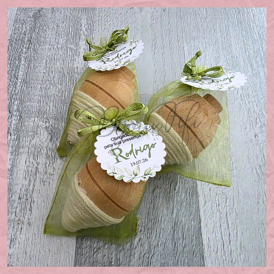 Pião de Madeira "Greenery"