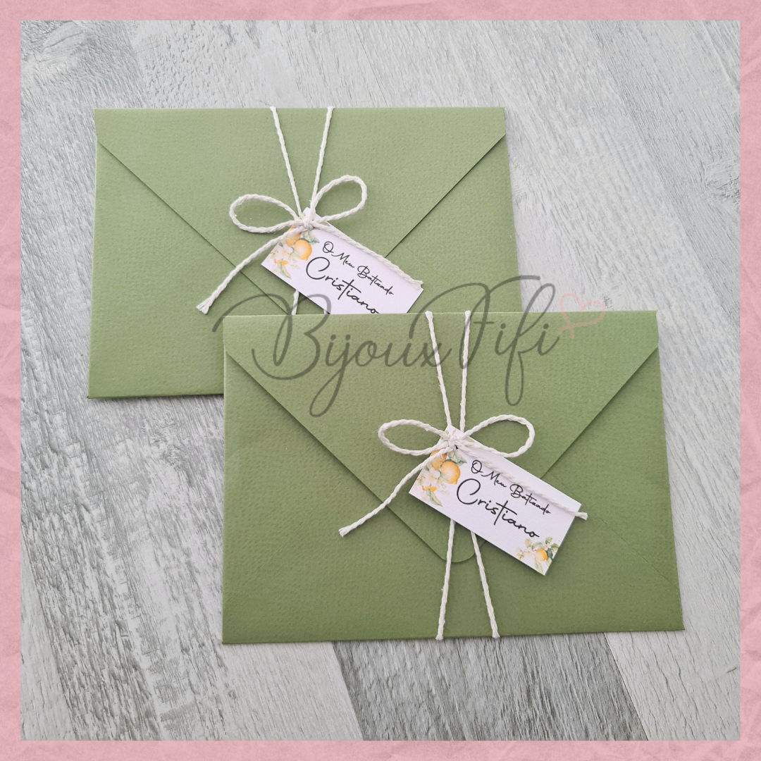 Convite Envelope "Lemon"