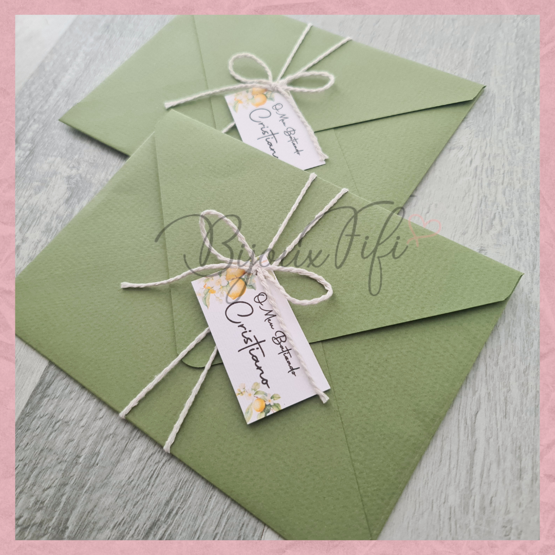 Convite Envelope "Lemon"