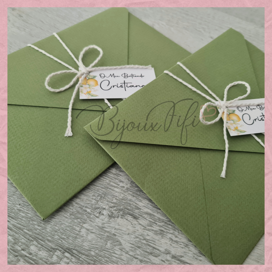 Convite Envelope "Lemon"