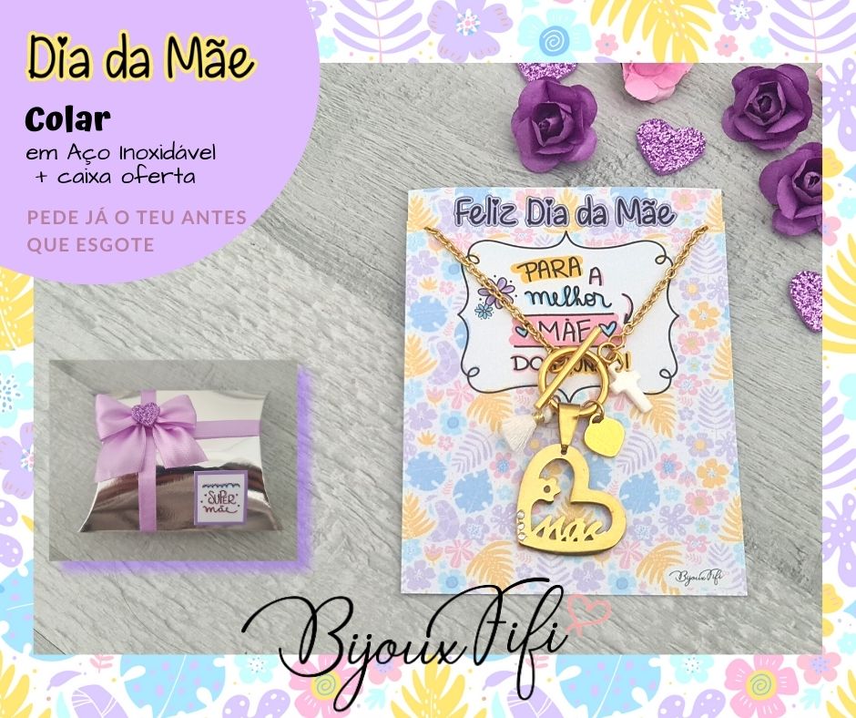 Colar Mãe 💜