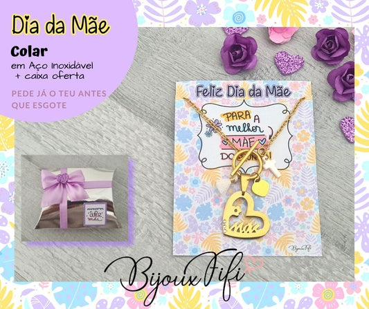 Colar Mãe 💜