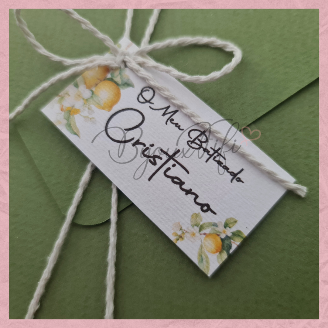 Convite Envelope "Lemon"