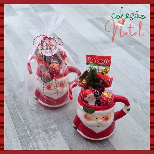 Caneca Pai Natal + Doces