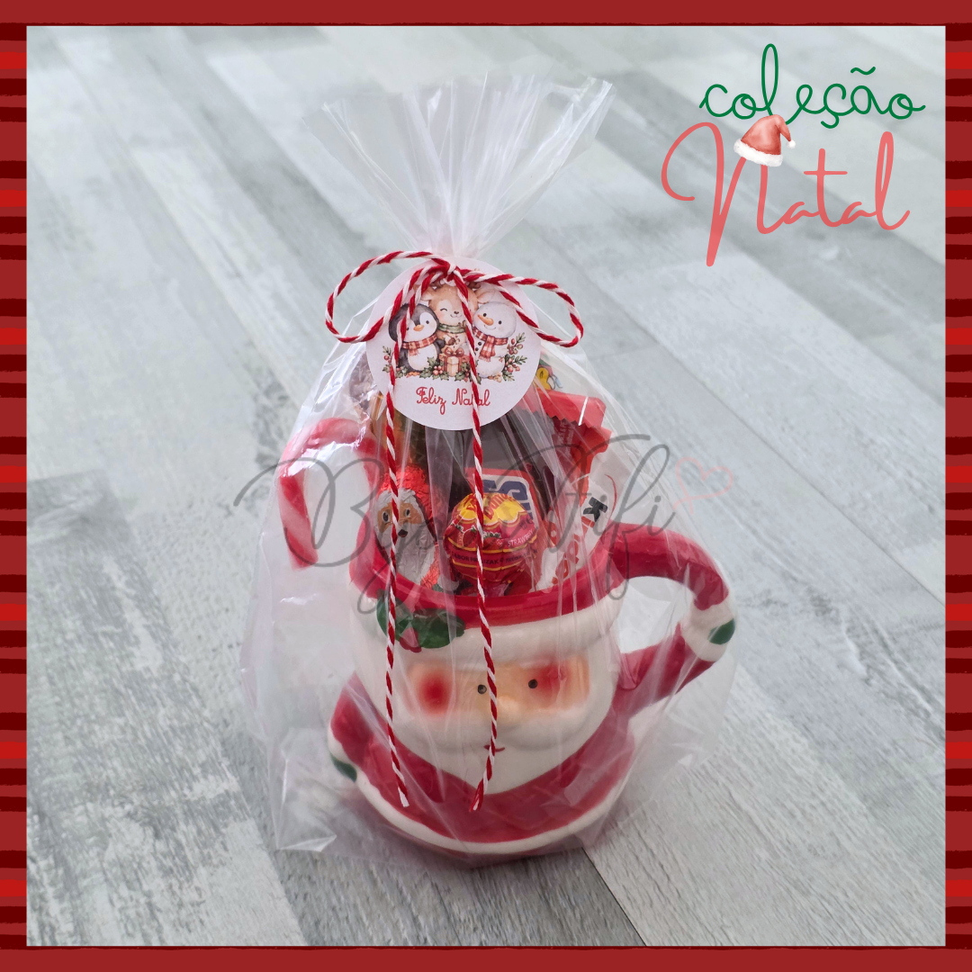 Caneca Pai Natal + Doces