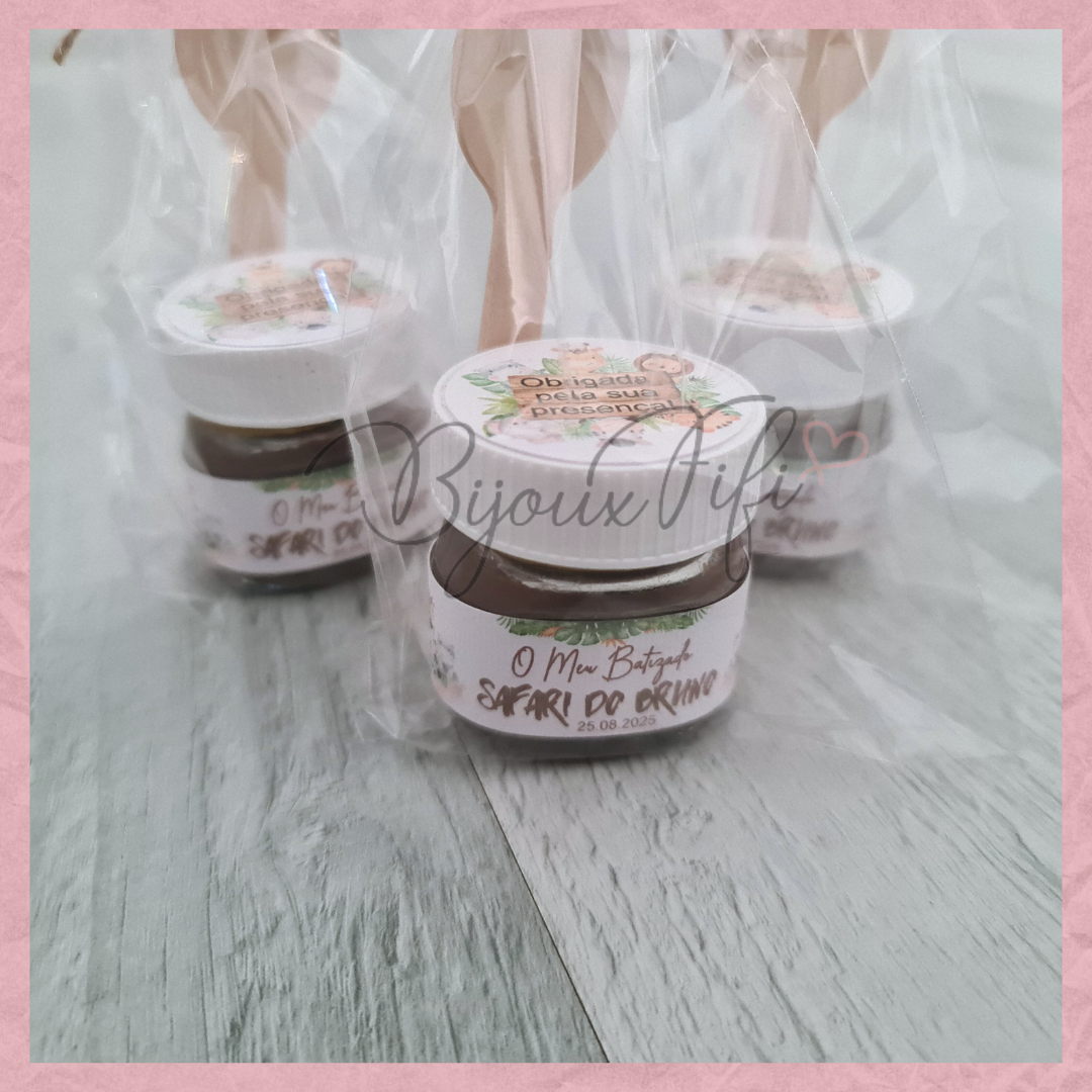 Nutella com colher "Safari"