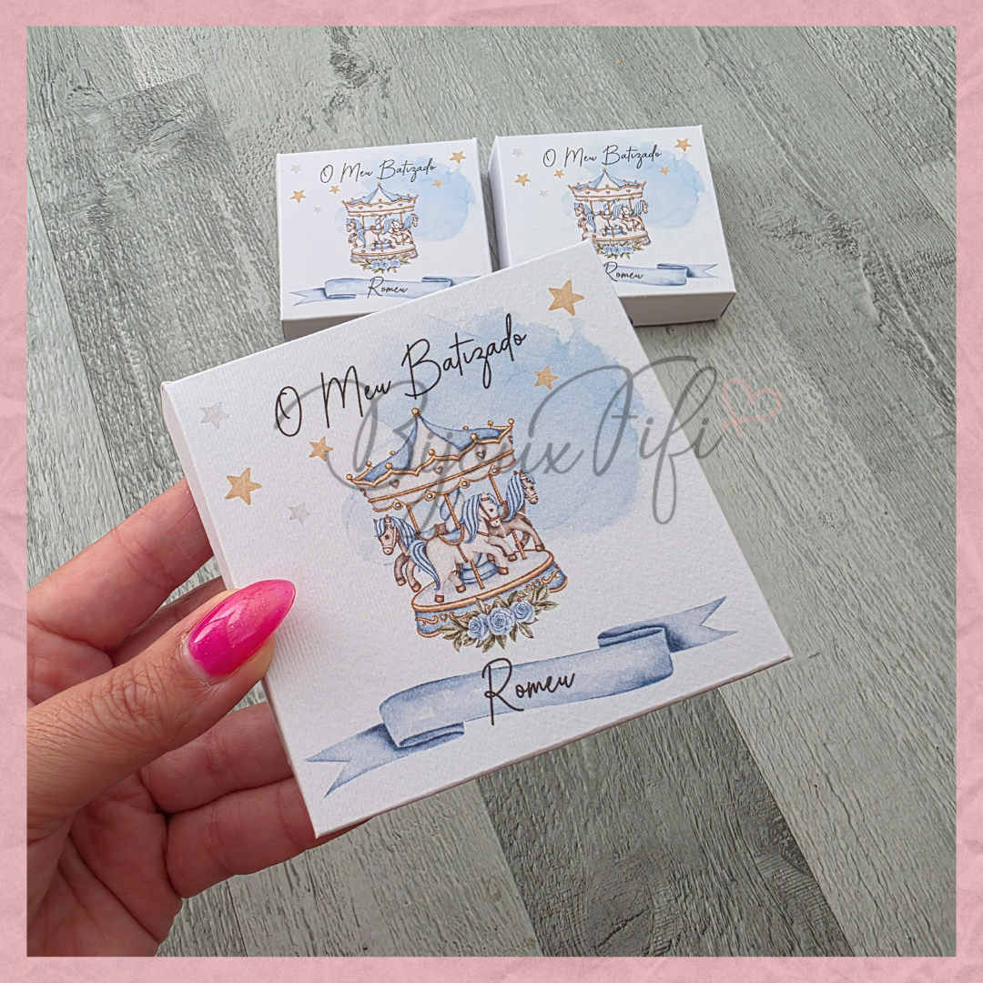 Caixa com gesso perfumado "Fun Park" Blue