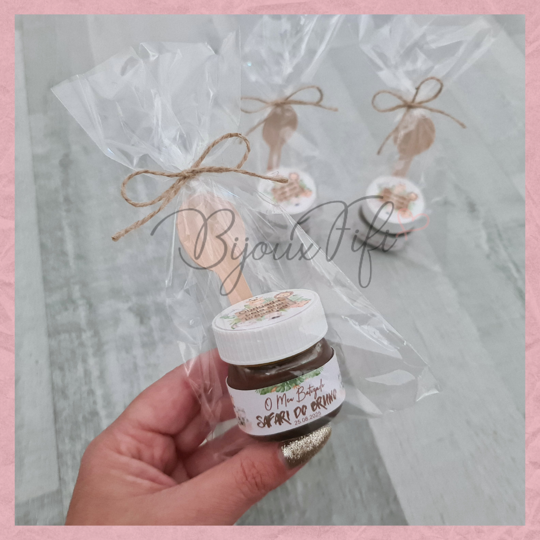 Nutella com colher "Safari"