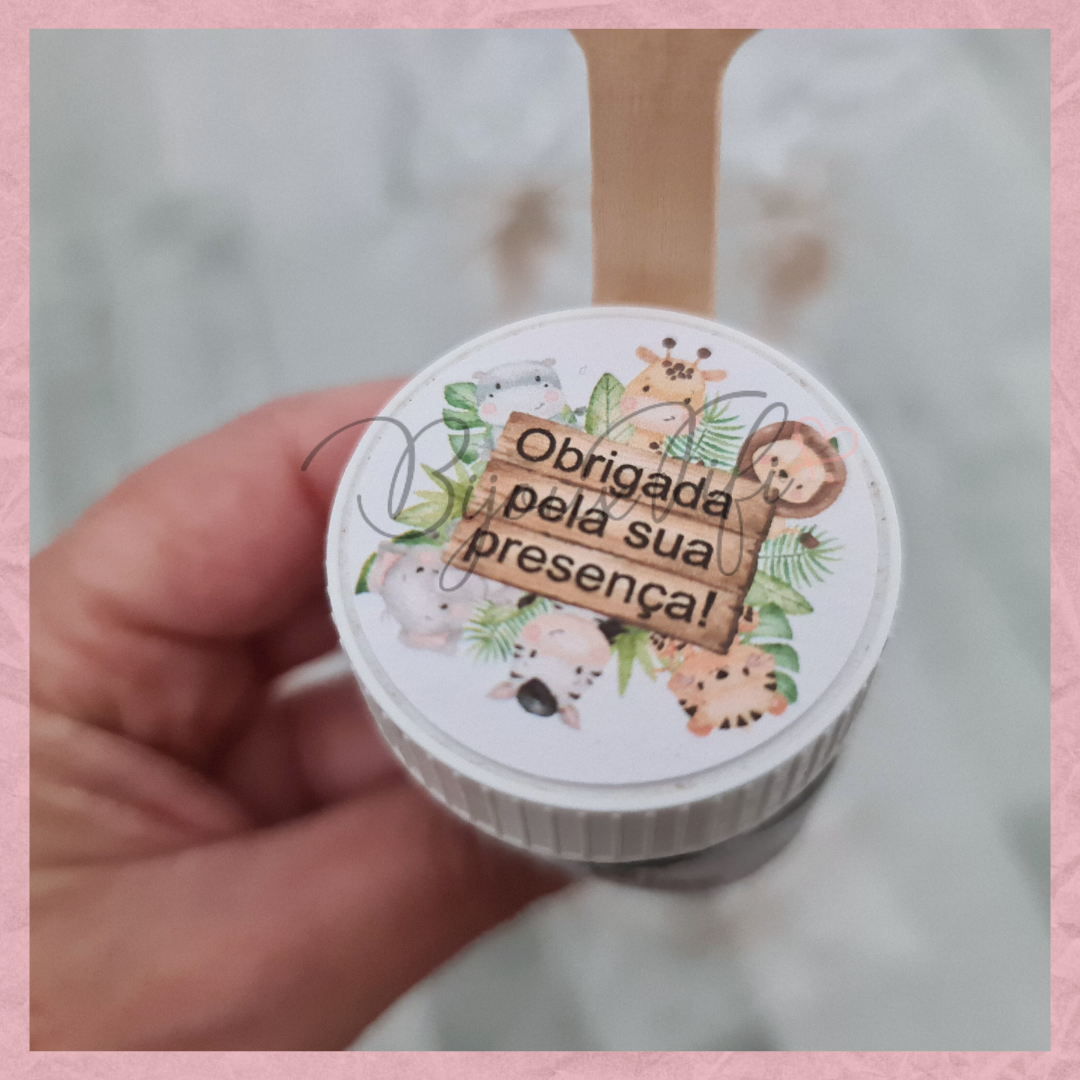 Nutella com colher "Safari"