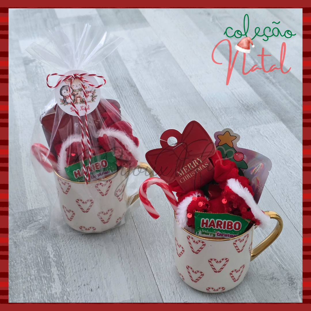 Caneca Candy Canes Recheada