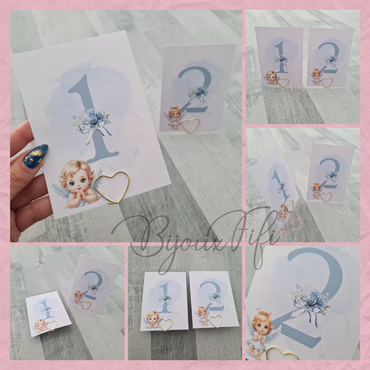 Marcador de Mesa com Base "Cute Angel"