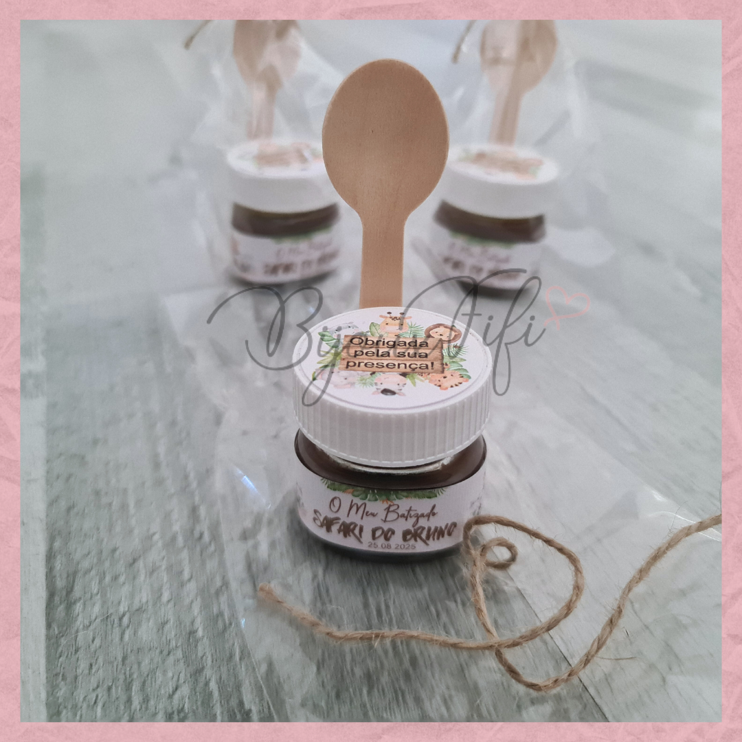 Nutella com colher "Safari"
