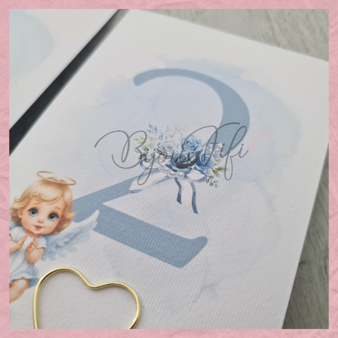 Marcador de Mesa com Base "Cute Angel"