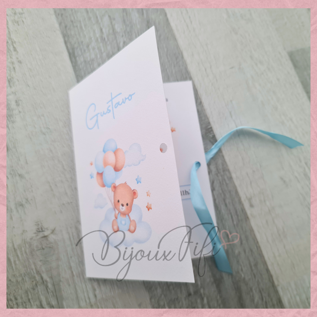 Convite Livro "Cute Bear" B