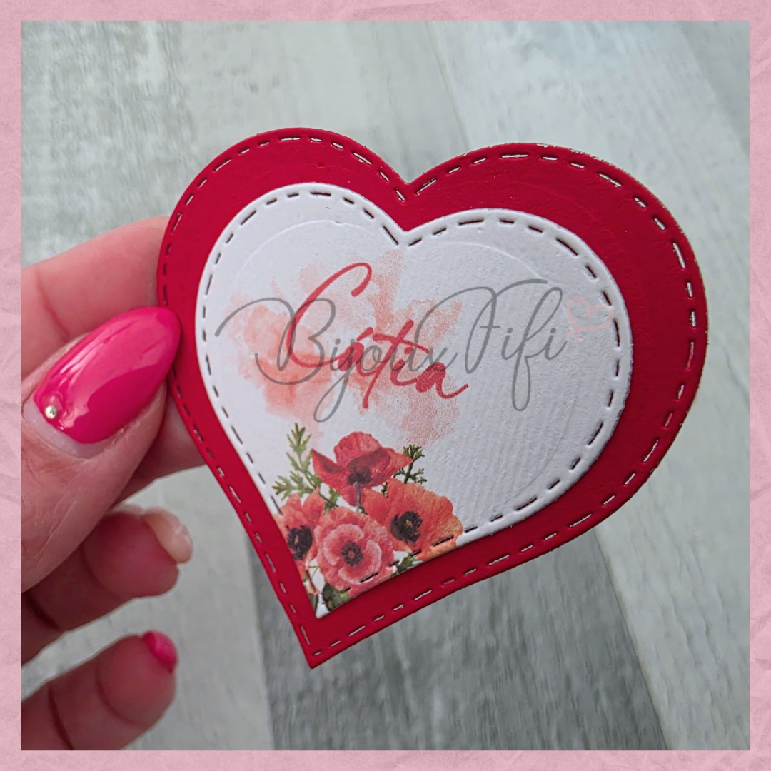 Marcador de Mesa Individual ❤️ "Of my heart"