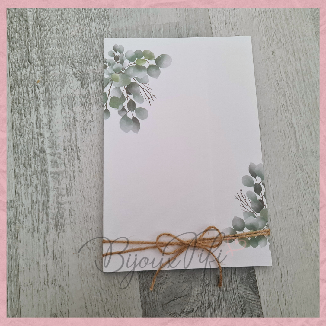 Convite Wedding "Eucalyptus" MB056