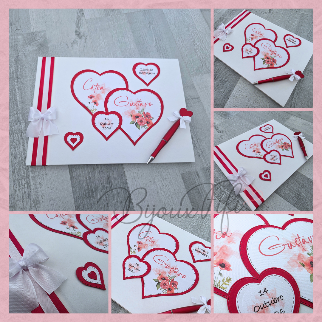 Livro de Honra A4 ❤️"Of my heart"