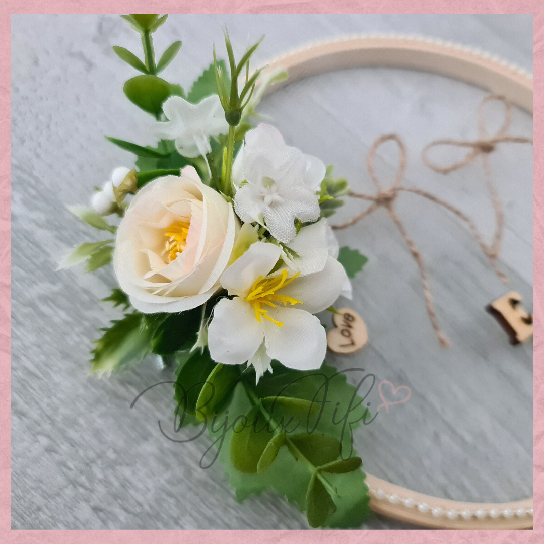 Porta-Alianças Aro Floral