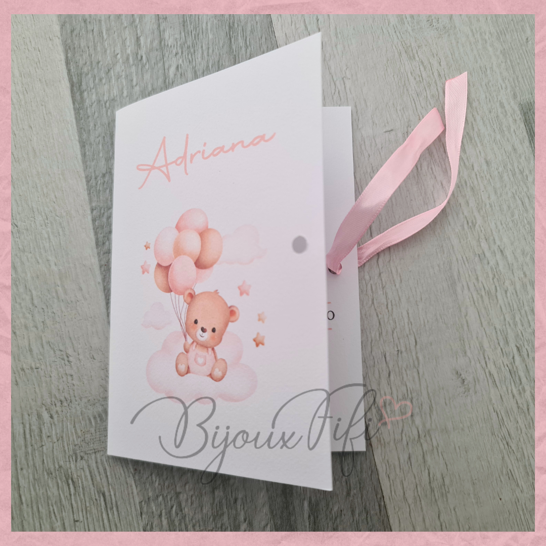 Convite Livro "Cute Bear" B