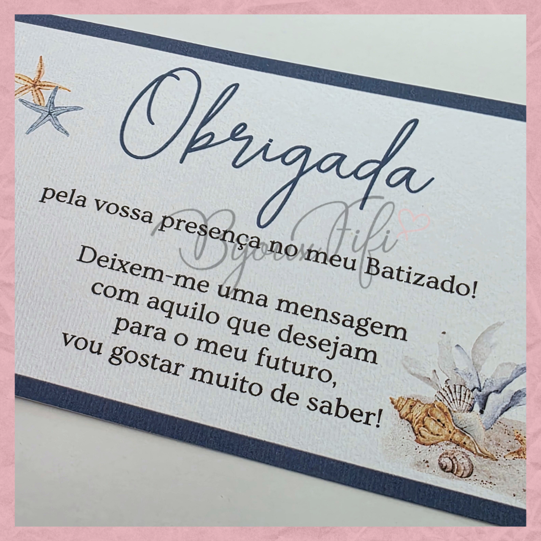 Livro de Honra A4 "Cruise Ticket"