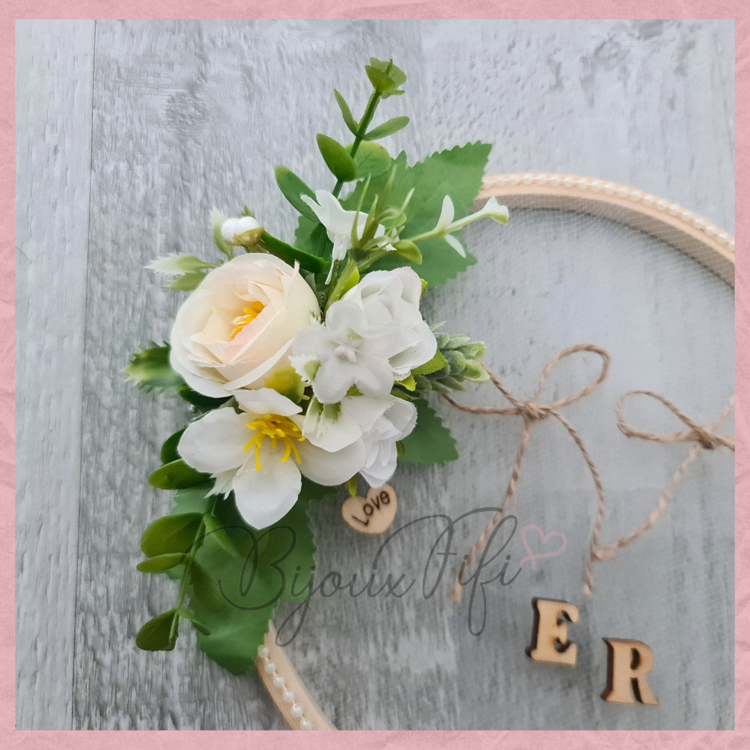 Porta-Alianças Aro Floral