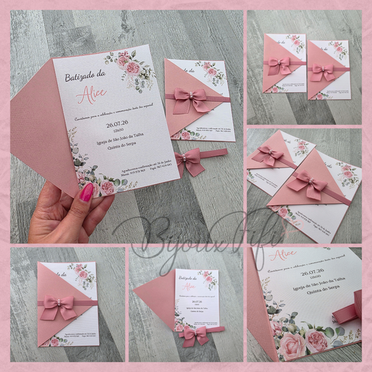 Convite Capa "Old Rose"
