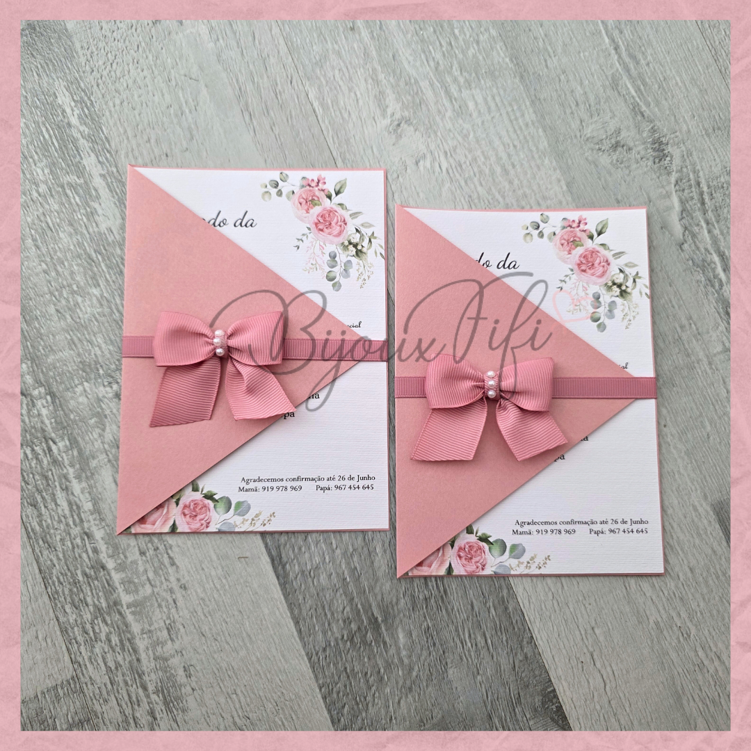 Convite Capa "Old Rose"