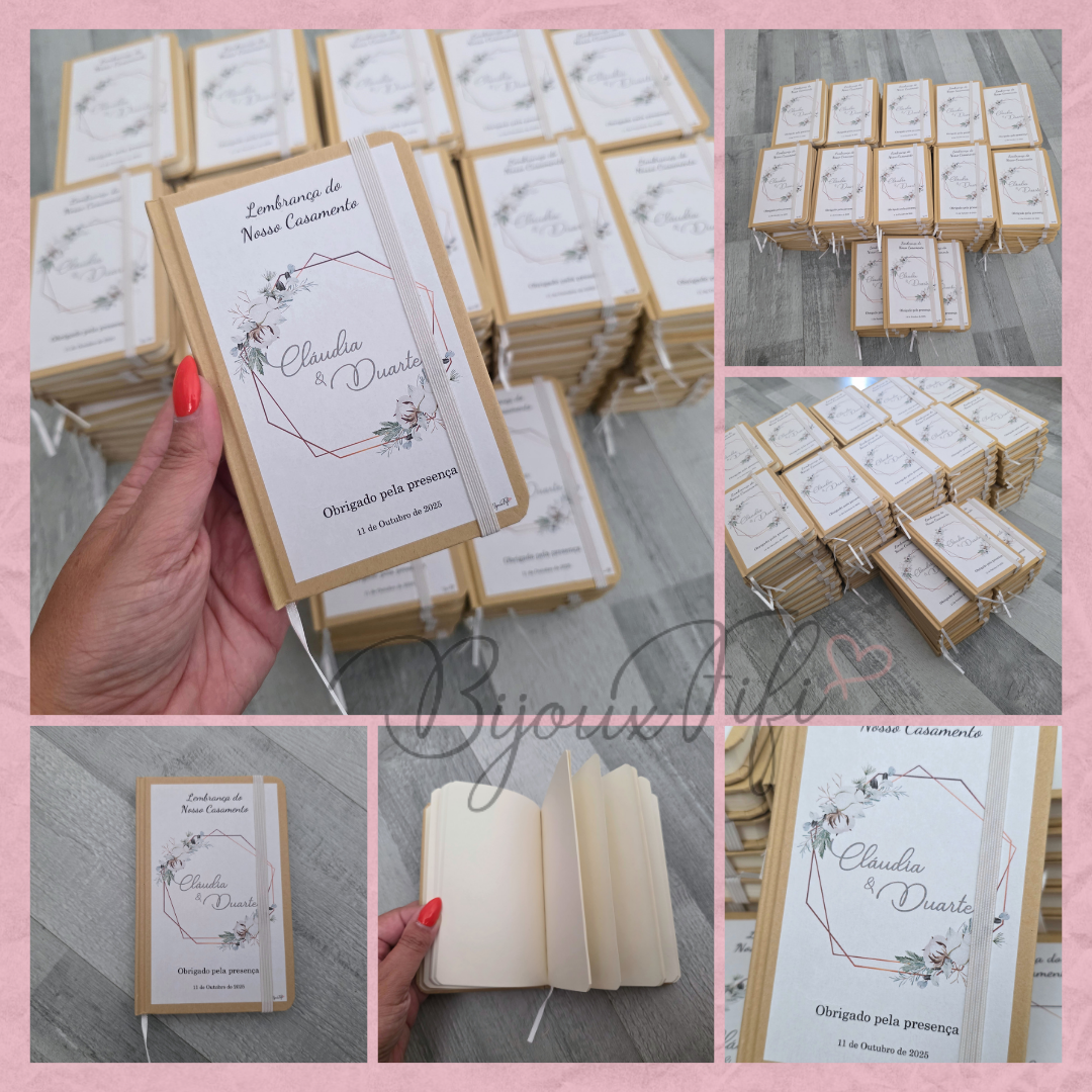 Caderno A6 "Pure Cotton" MB048