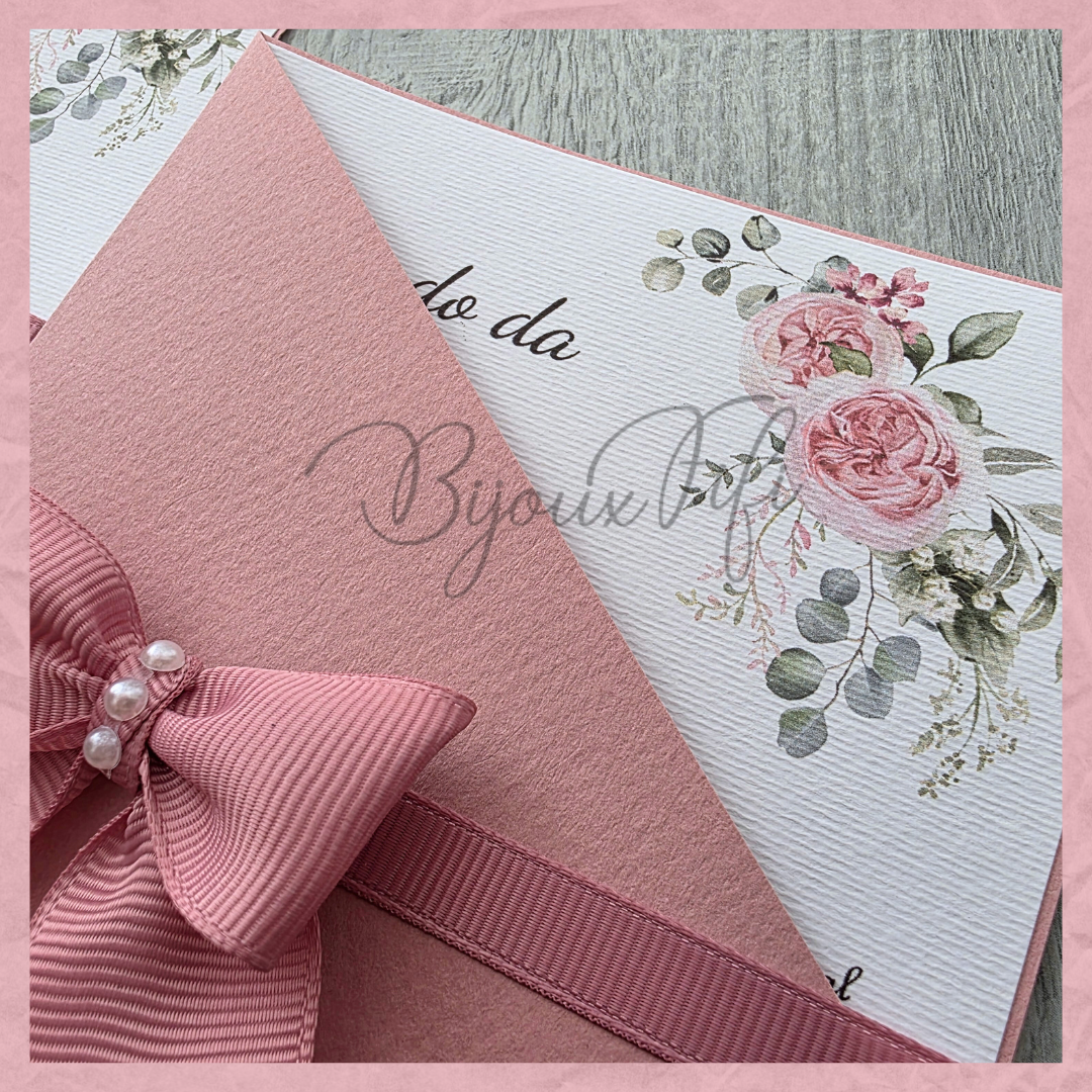 Convite Capa "Old Rose"