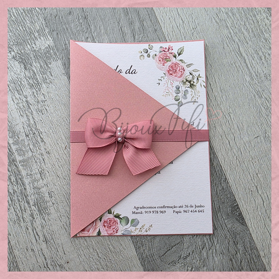 Convite Capa "Old Rose"