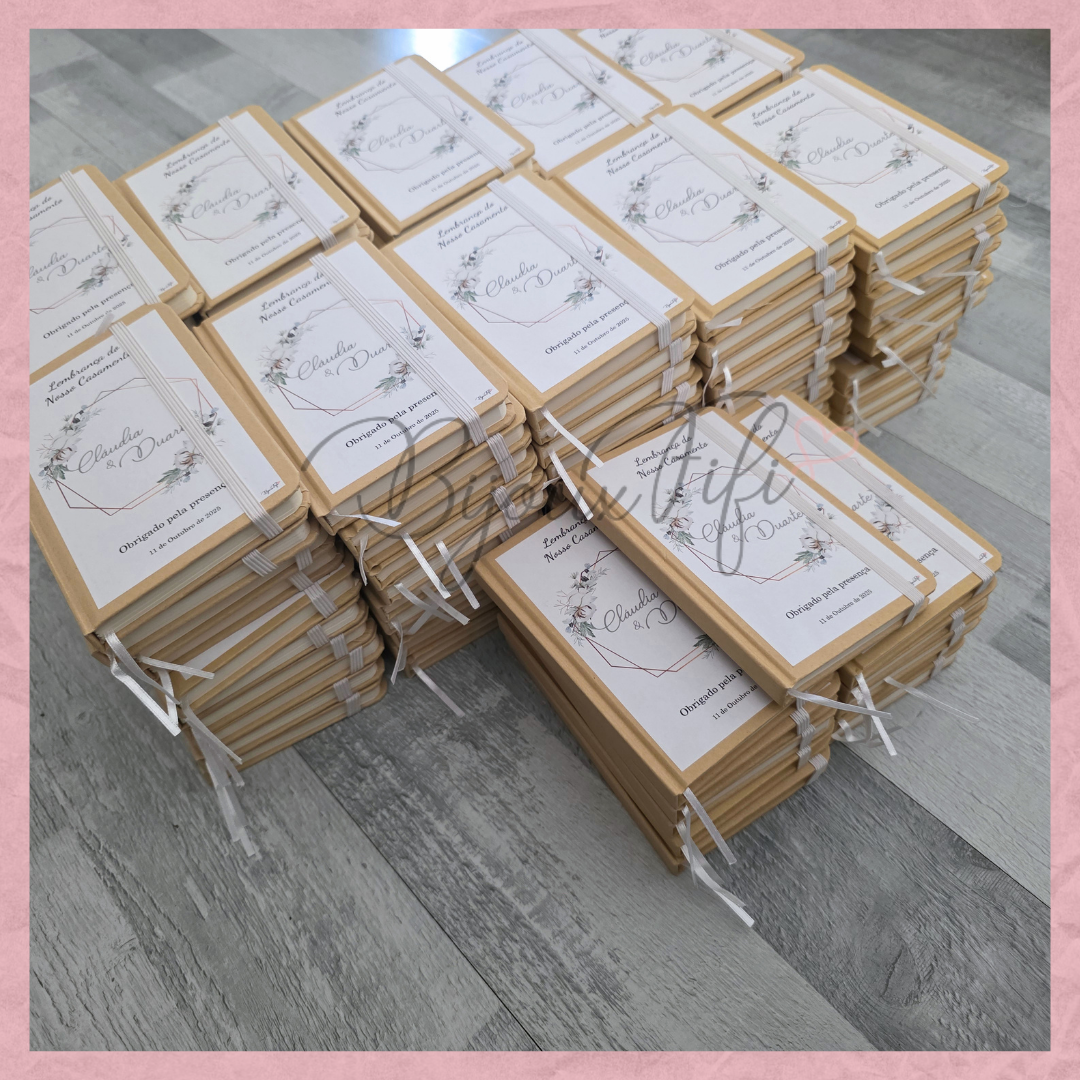 Caderno A6 "Pure Cotton" MB048