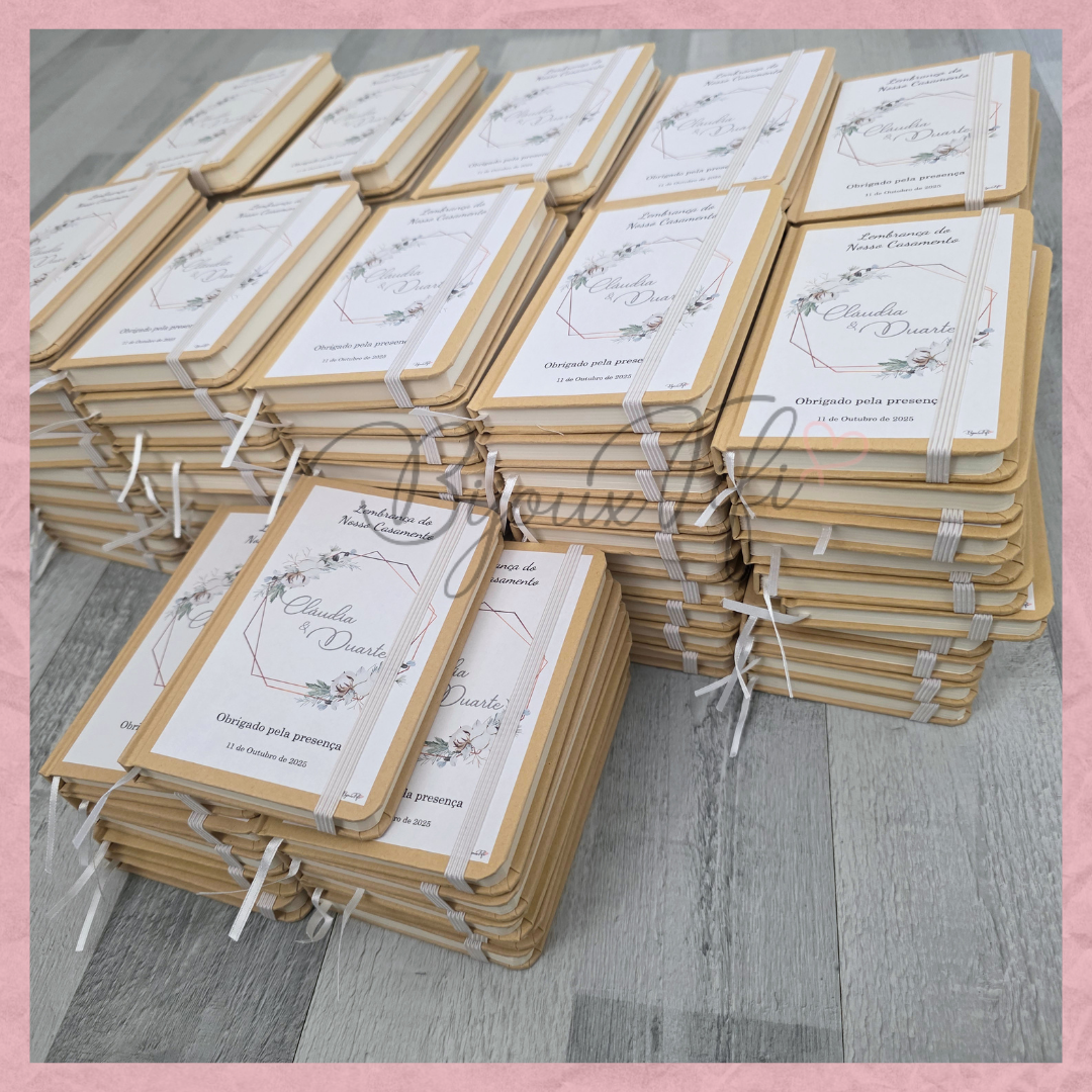 Caderno A6 "Pure Cotton" MB048