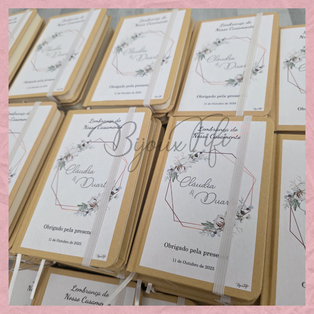Caderno A6 "Pure Cotton" MB048