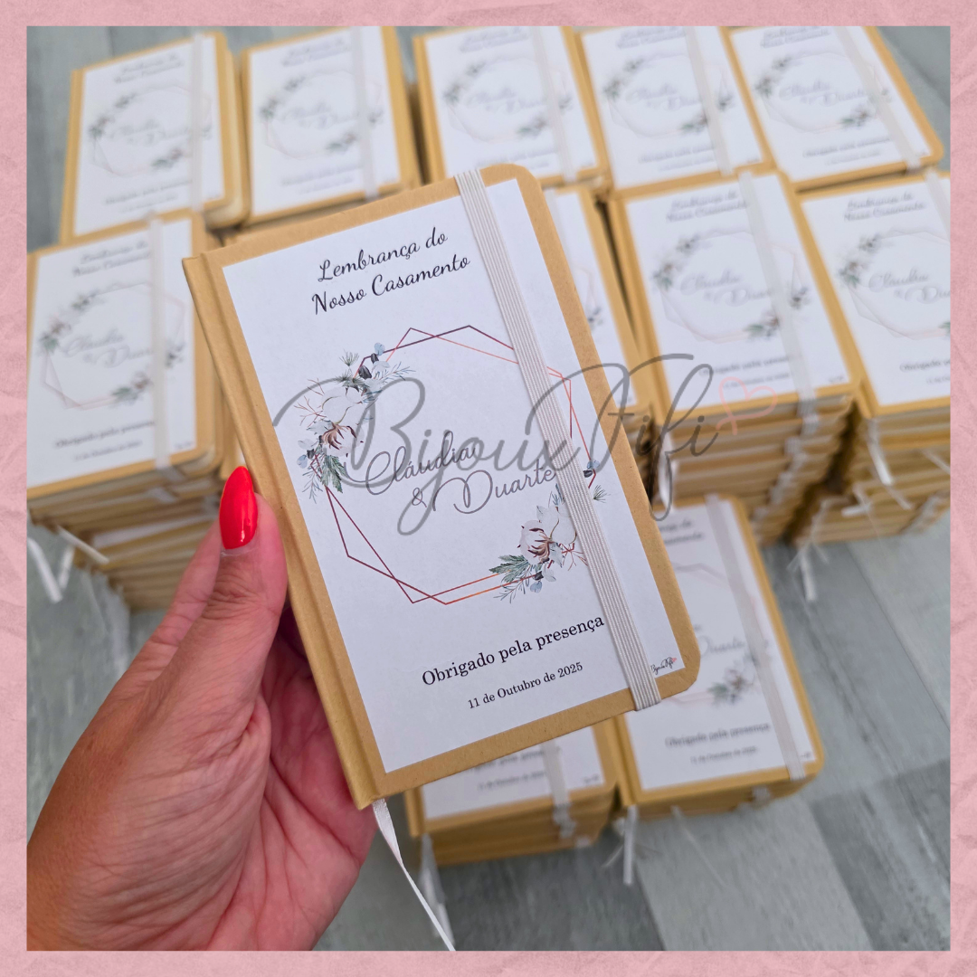 Caderno A6 "Pure Cotton" MB048
