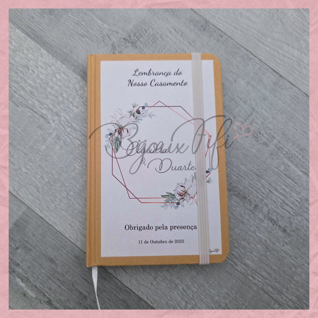 Caderno A6 "Pure Cotton" MB048