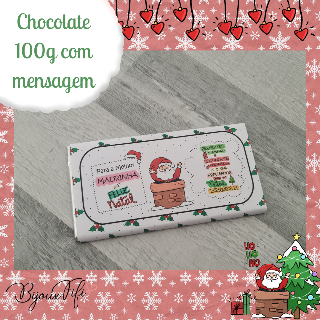Chocolate 100g "Padrinho/Madrinha"
