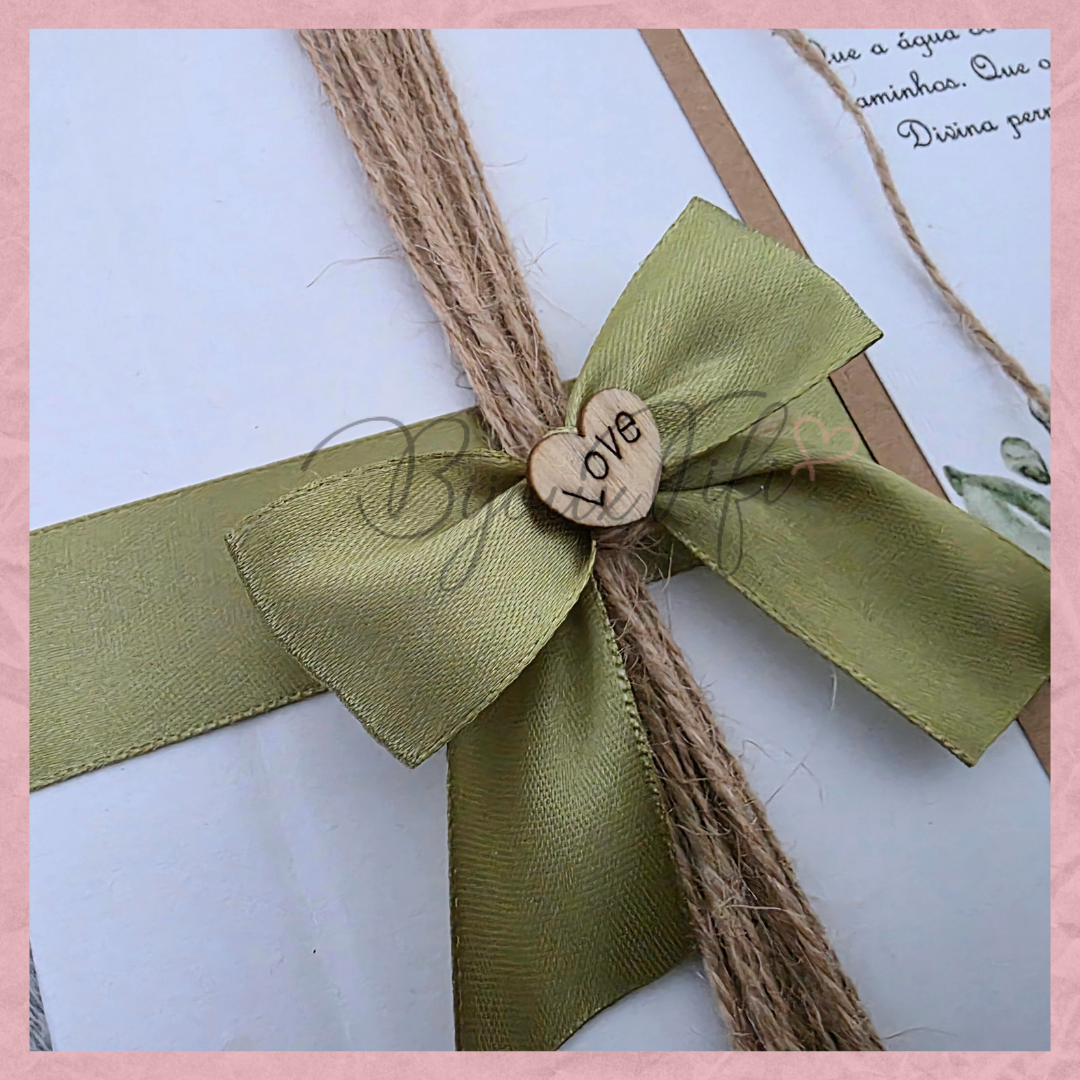 Livro de Honra A4 "Greenery"