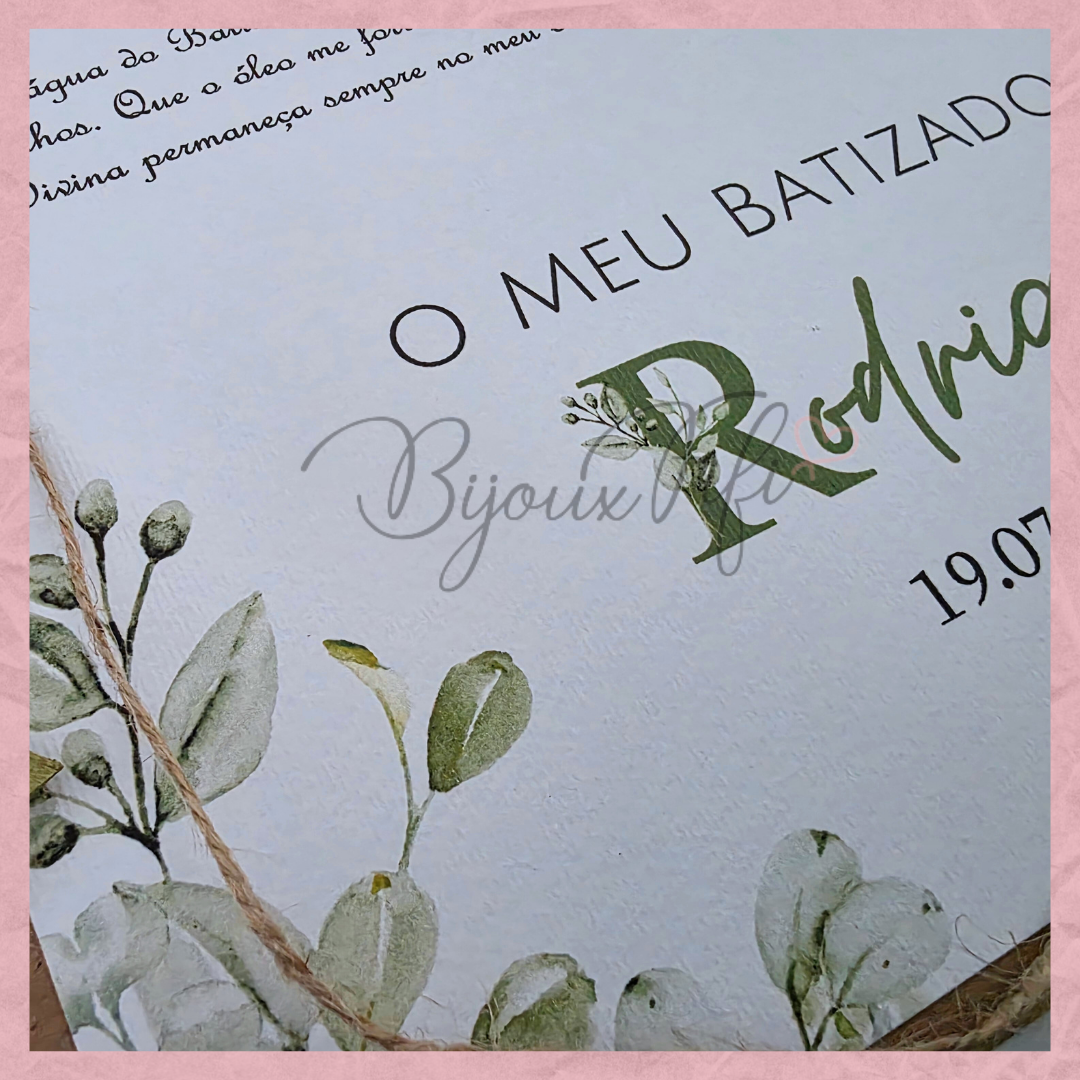 Livro de Honra A4 "Greenery"