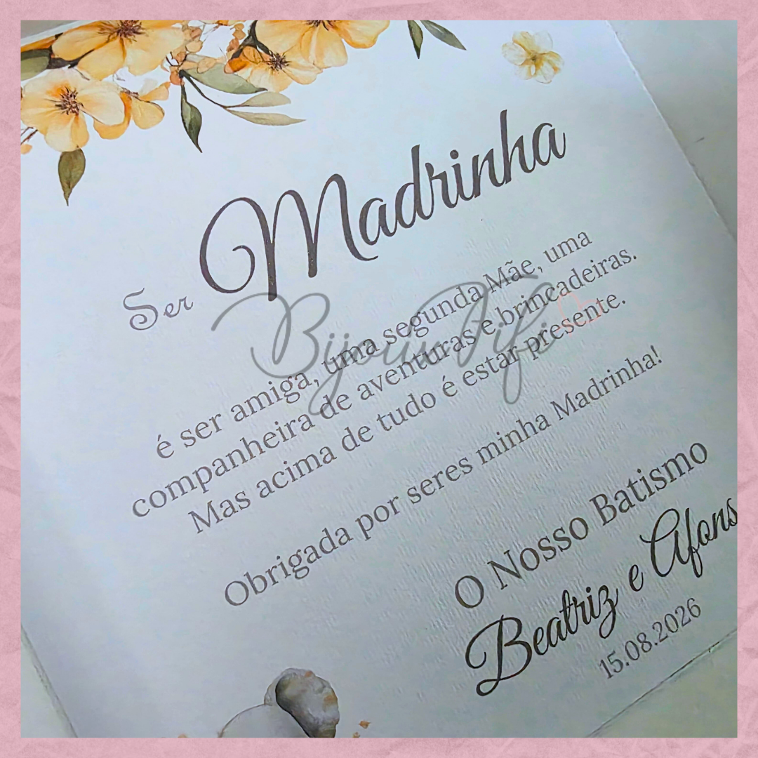 Caixa Oferta Madrinha/Avó/Mãe "Elephant"