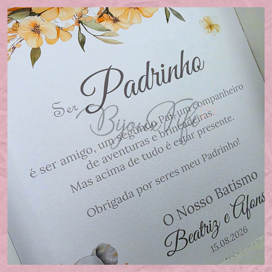 Caixa Oferta Padrinho/Avô/Pai "Elephant"